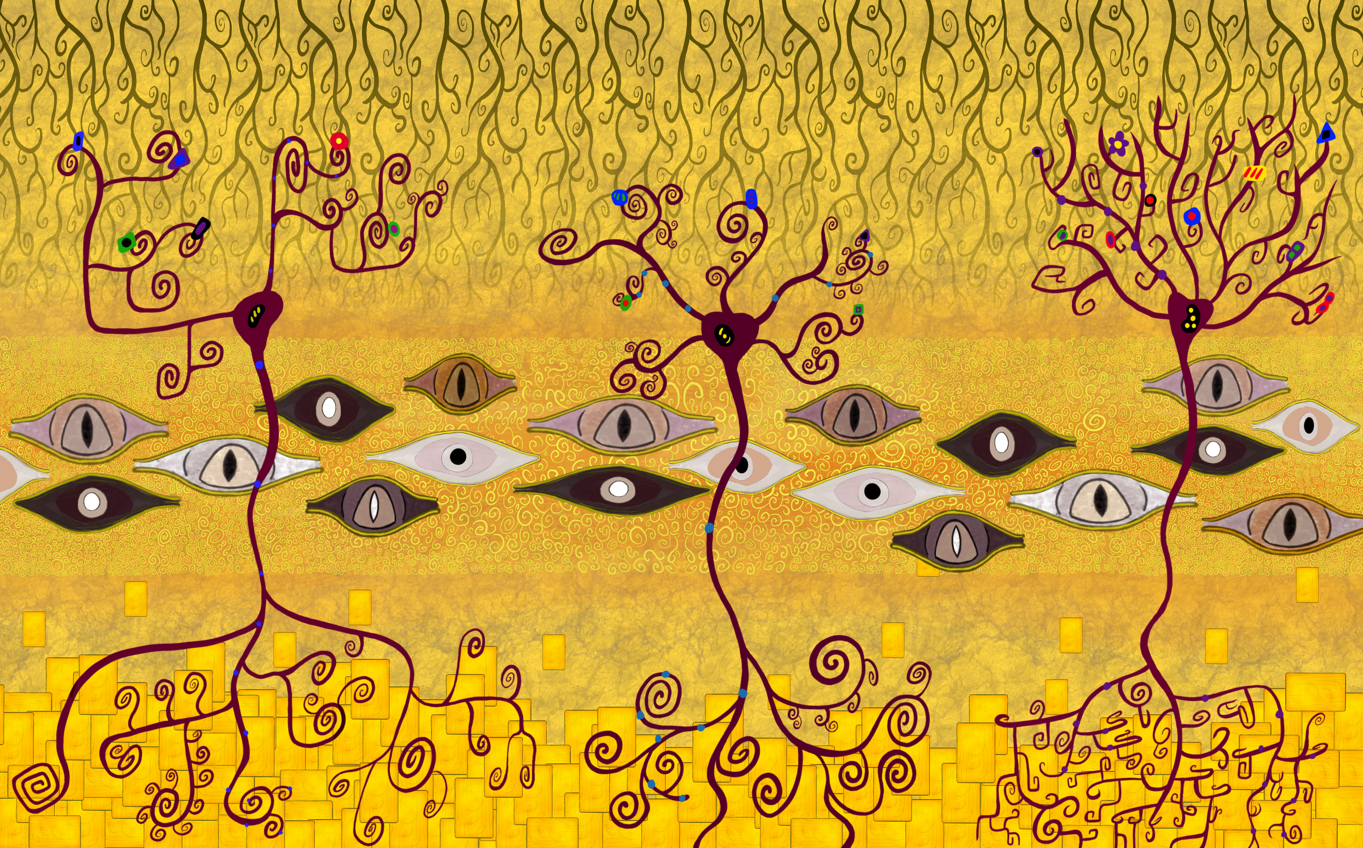 digital illustration of neurons