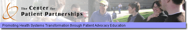 Center for Patient Partnerships banner
