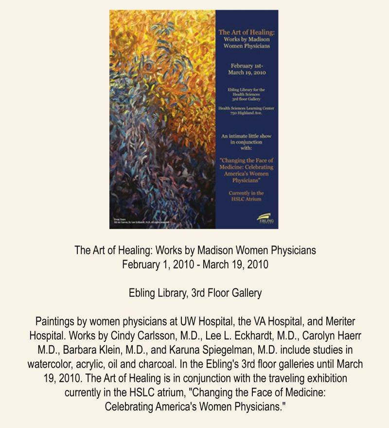 Art of Healing by Madison Women Physicians