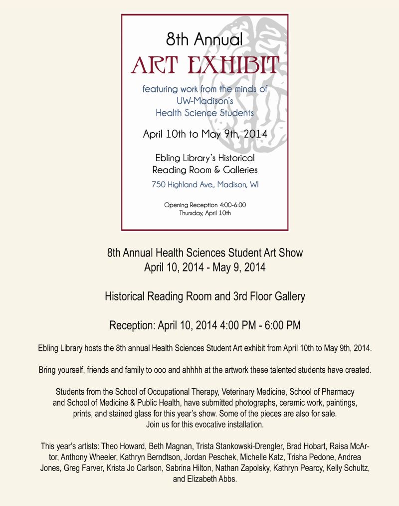 8th Annual Student Art Exhibit