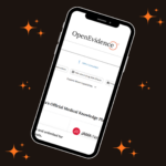 OpenEvidence on a cellphone